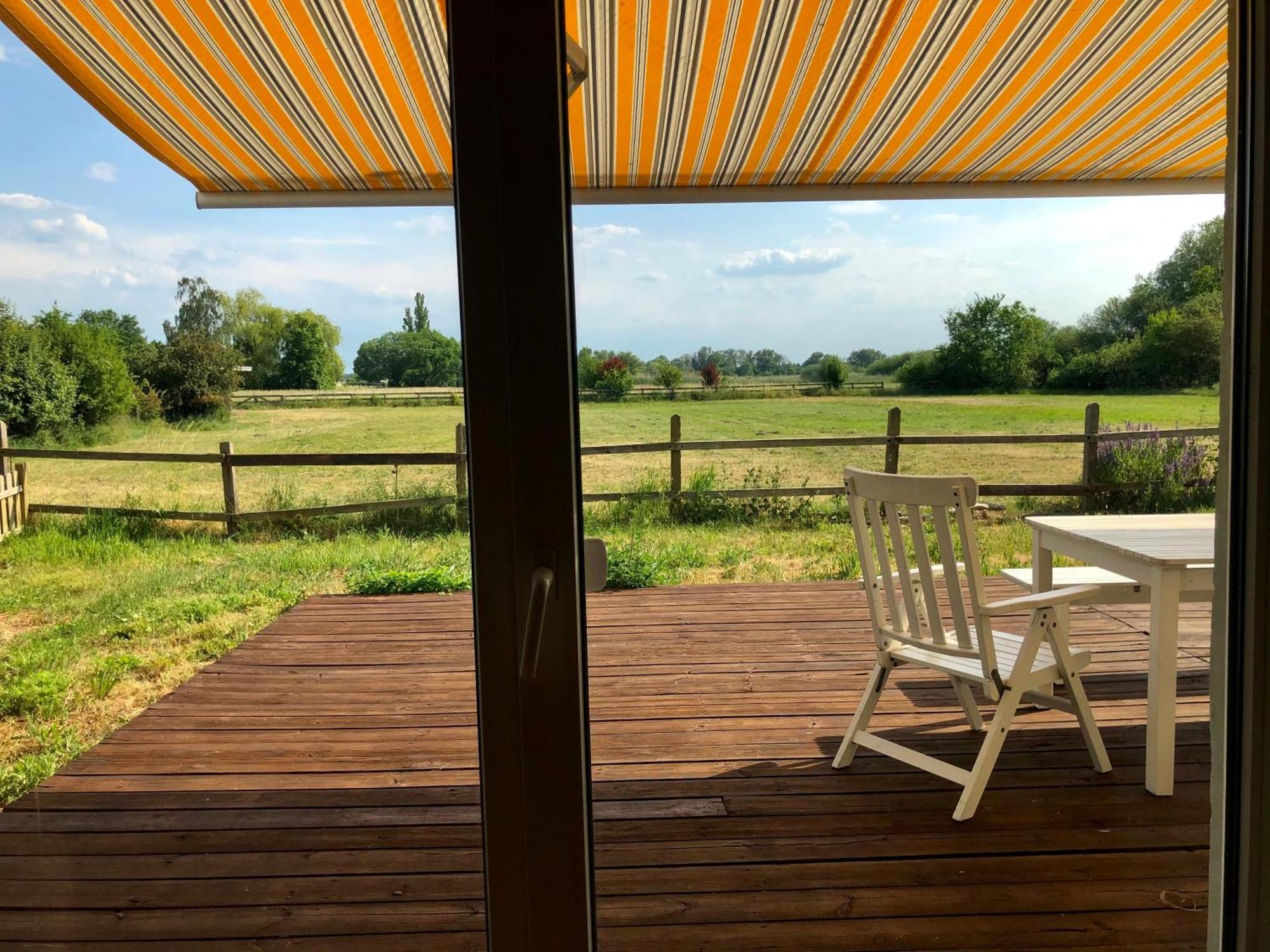 Neu - Ferien Auf Dem Bruderhof Am Pritzerber See Hohenferchesar Exterior foto