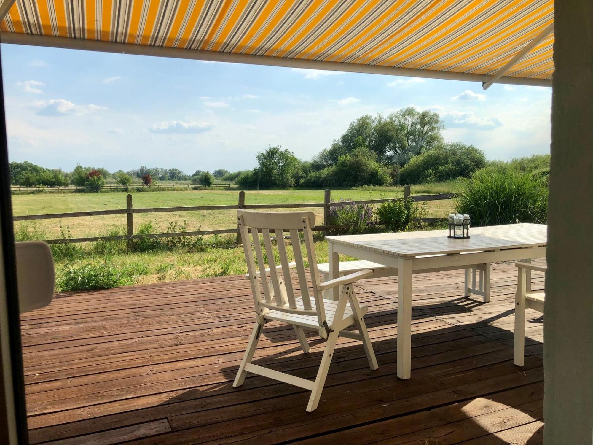 Neu - Ferien Auf Dem Bruderhof Am Pritzerber See Hohenferchesar Exterior foto